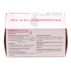 Pharmatex 18,9 mg ovule