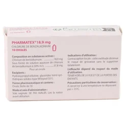 Pharmatex 18,9 mg ovule