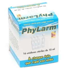 Phylarm solution ophtalmique unidoses