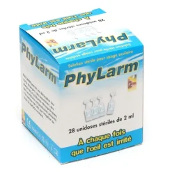 Phylarm solution ophtalmique unidoses