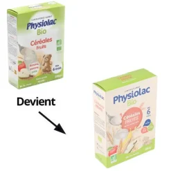 Physiolac Bio Céréales fruits