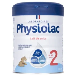 Physiolac lait 2ème âge