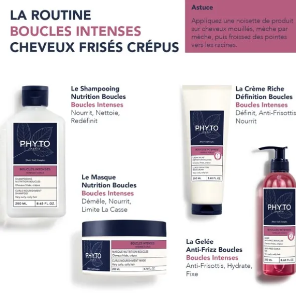 Phyto Boucles intenses shampooing nutrition