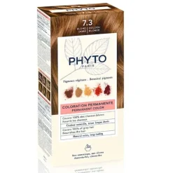 Phytocolor kit coloration permanente Blond doré 7.3