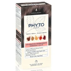 PhytoColor Kit Coloration permanente Châtain 4