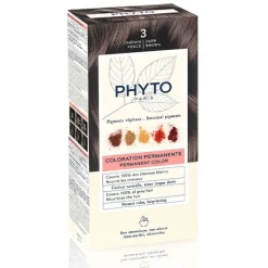 Phytocolor Kit Coloration permanente Châtain foncé 3