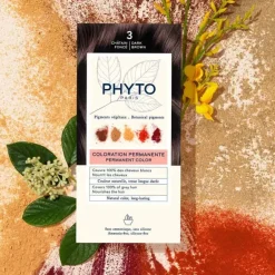 Phytocolor Kit Coloration permanente Châtain foncé 3