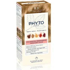 Phytocolor Kit Coloration permanente Blond Clair doré 8.3
