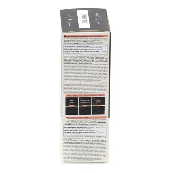 Phytocolor kit coloration permanente Noir 1