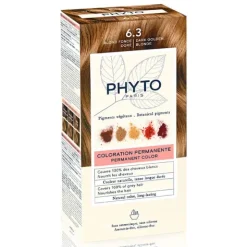 PhytoColor Kit Coloration permanente Blond Foncé doré 6.3