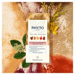 Phytocolor kit coloration permanente blond très clair doré 9.3