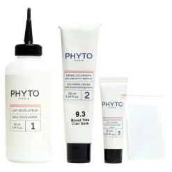 Phytocolor kit coloration permanente blond très clair doré 9.3