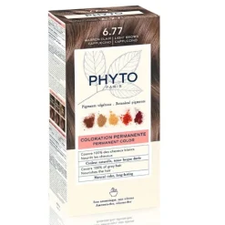 Phytocolor Kit Coloration Permanente Marron Clair Cappuccino 6.77