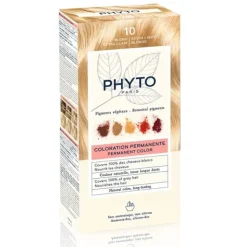PhytoColor Kit de coloration permanente Blond extra clair 10