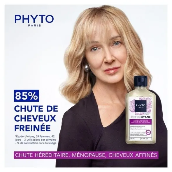 Phytocyane shampooing antichute femme