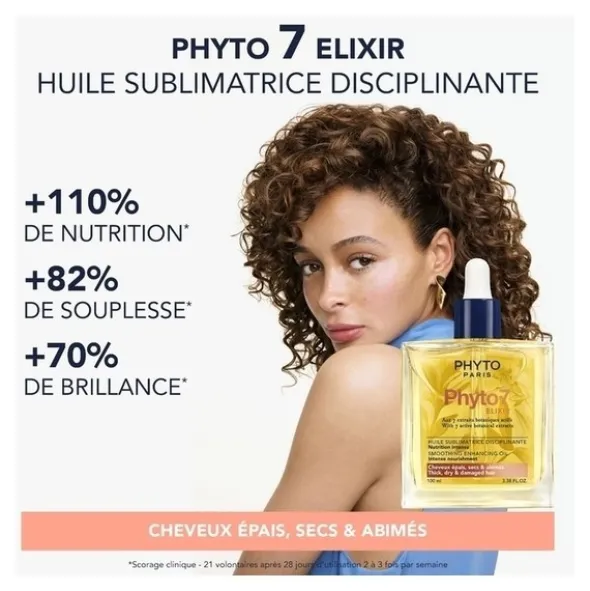 Phyto 7 Elixir Huile sublimatrice disciplinante