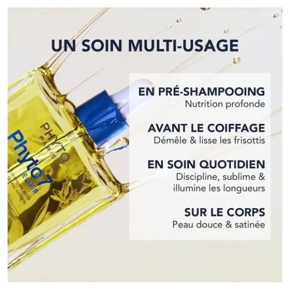 Phyto 7 Elixir Huile sublimatrice disciplinante