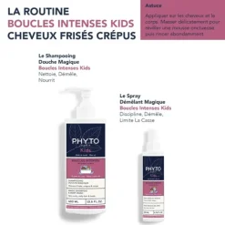 Phyto Kids Boucles intenses Shampooing douche magique