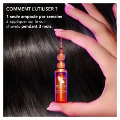 Phytophanère Antichute réactionnelle ampoule