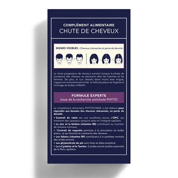 Phyto Phytocyane Chute de cheveux gélules