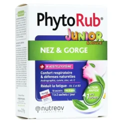 PhytoRub Junior & Adulte Nez et Gorge sachets