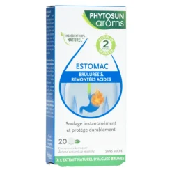 Phytosun Arôms Estomac brûlures et remontées acides comprimés à croquer
