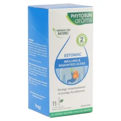 Phytosun Arôms Estomac Brûlures et remontées acides sachets