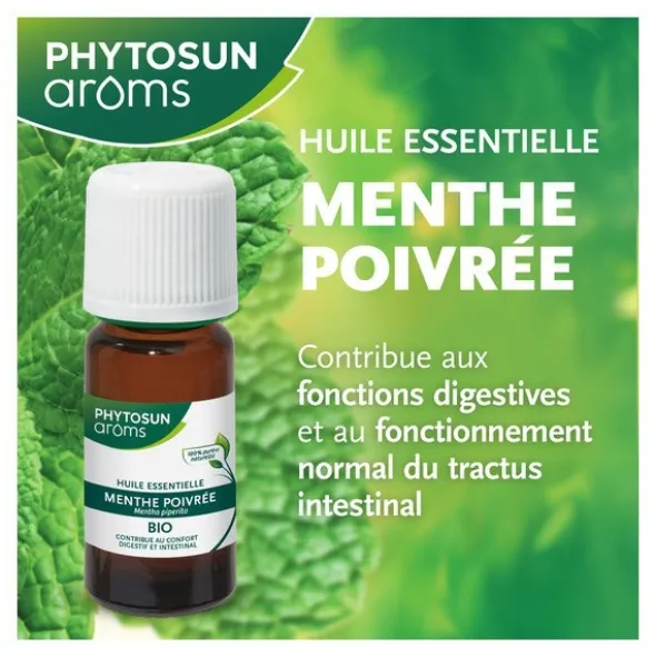Phytosun Arôms huile essentielle de Menthe poivrée Bio