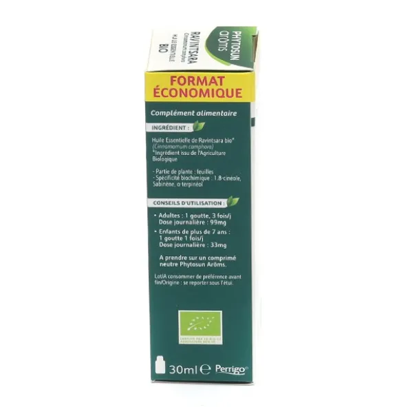 Phytosun Arôms huile essentielle de Ravintsara bio