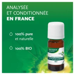 Phytosun Arôms huile essentielle Eucalyptus citronné bio