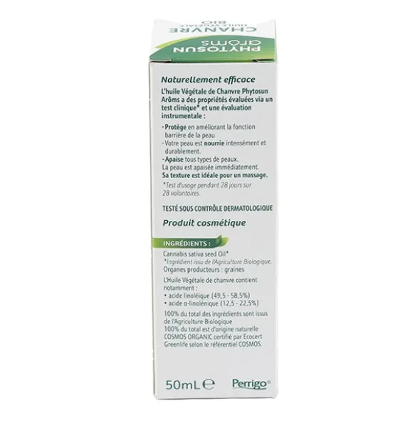 Phytosun Arôms huile végétale Chanvre Bio