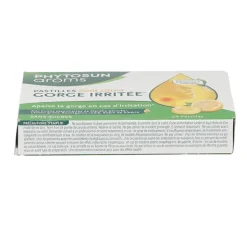 Phytosun Arôms pastilles Gorge irritée goût citron