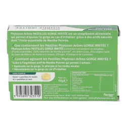 Phytosun Arôms pastilles Gorge irritée goût citron