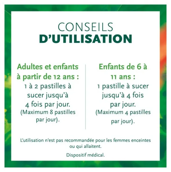 Phytosun Arôms pastilles toux et gorge Max