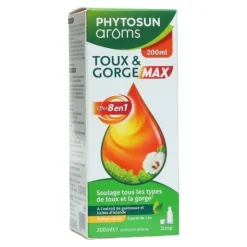 Phytosun Arôms sirop toux et gorge Max