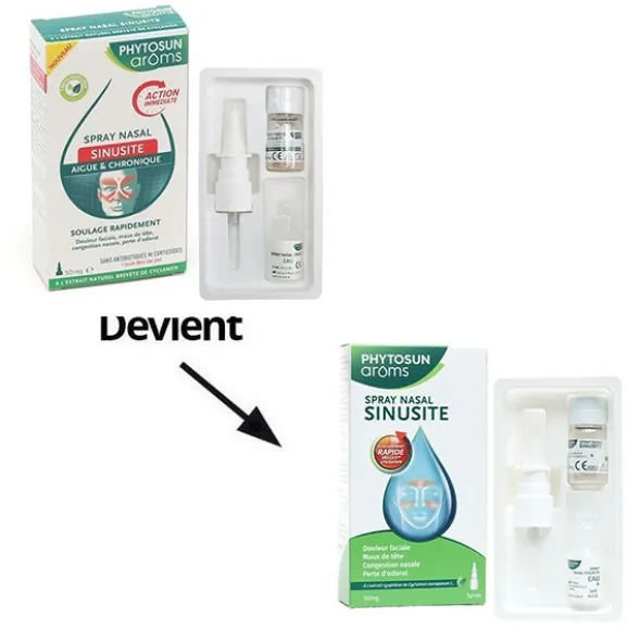 Phytosun Arôms spray nasal sinusite