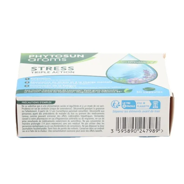 Phytosun Arôms stress triple action capsules