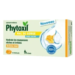 Phytoxil Mal de gorge pastilles miel