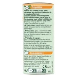 Phytoxil sirop toux sèche et grasse