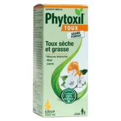 Phytoxil sirop toux sèche et grasse