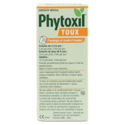 Phytoxil toux sirop sans sucre