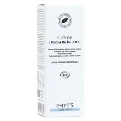 Phyt's crème Hydra Riche 24h Bio