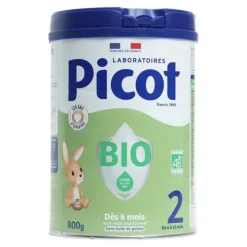 Picot lait 2ème âge bio