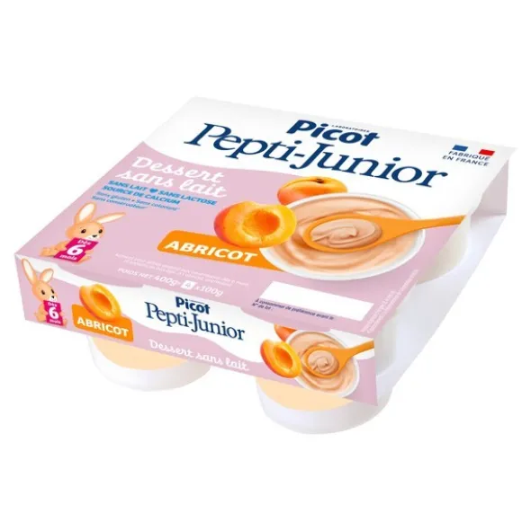 Picot Pepti Junior dessert sans lait Abricot