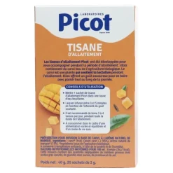 Picot tisane d'allaitement bio sachets