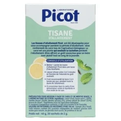 Picot tisane d'allaitement bio sachets