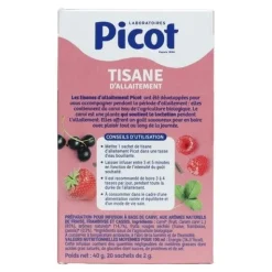 Picot tisane d'allaitement bio sachets