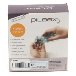 Pilbox 7 pilulier hebdomadaire