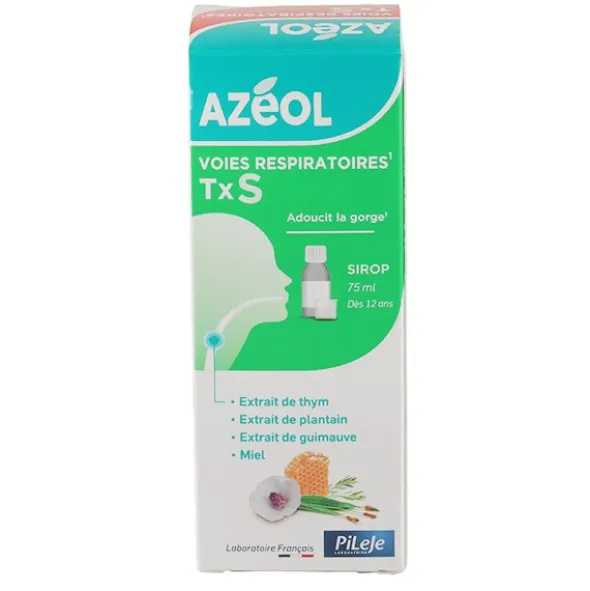 Pileje Azéol sirop Voies respiratoires TxS