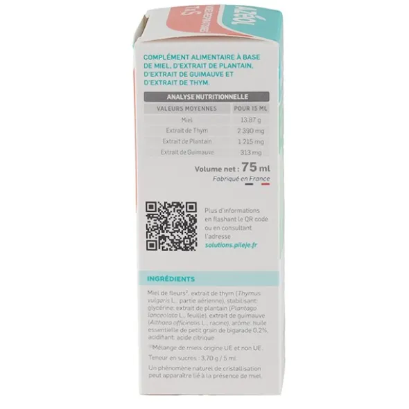 Pileje Azéol sirop Voies respiratoires TxS